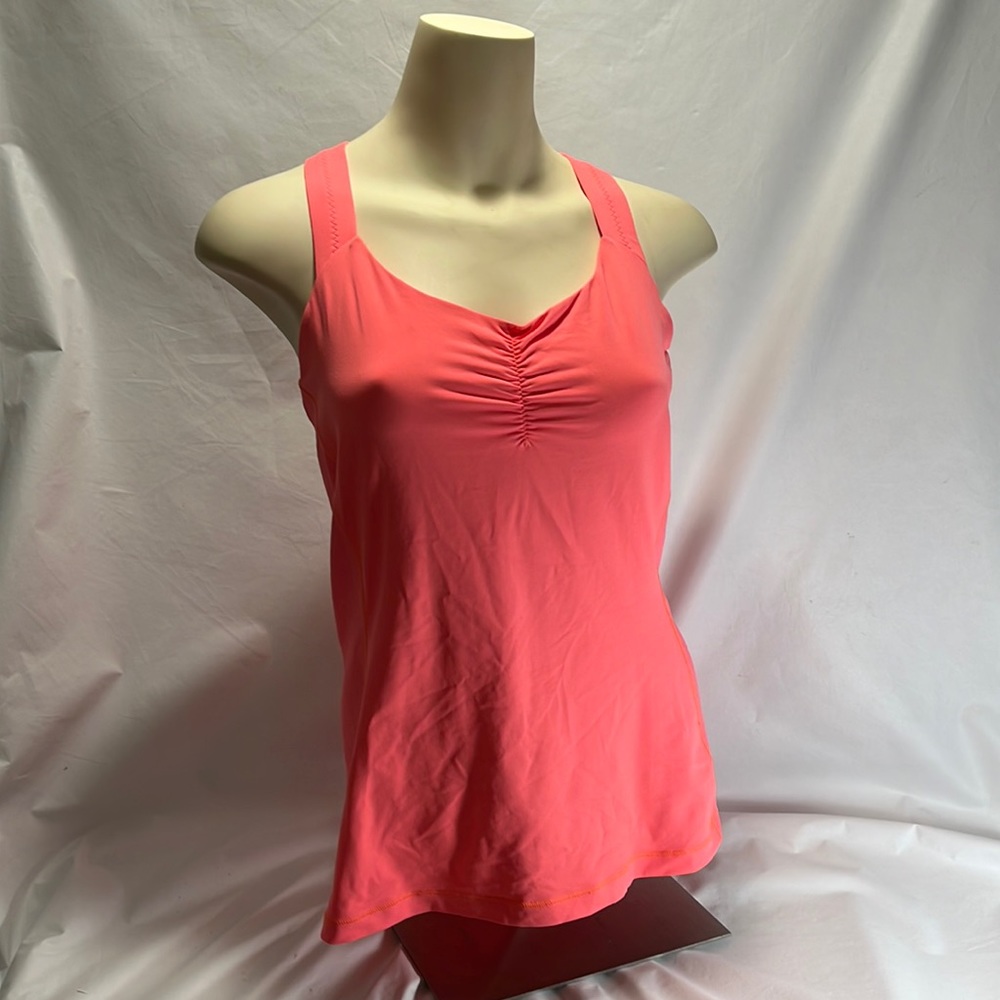 Lululemon Orange/Coral Color Tank Size 10